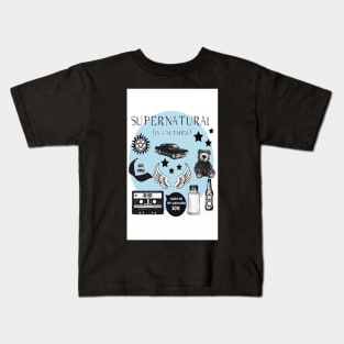 Supernatural in a Nutshell Kids T-Shirt